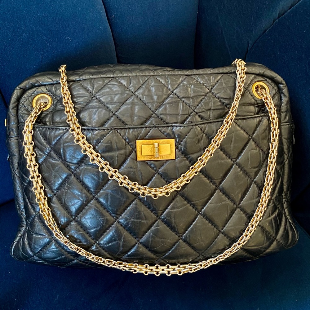 Chanel calfskin camera bag large - Picture 1 of 10